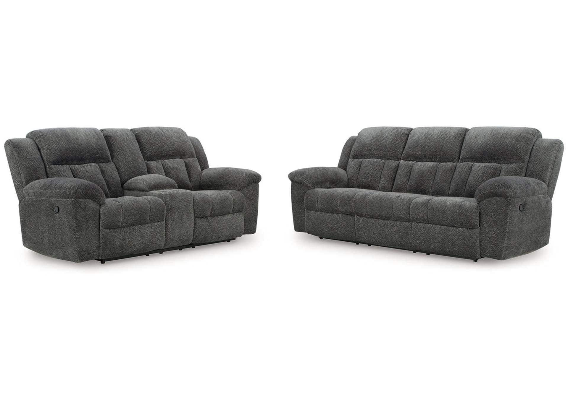 Frohn Manuel reclining Sofa and Loveseat